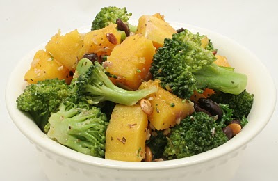 butternut squash and broccoli salad